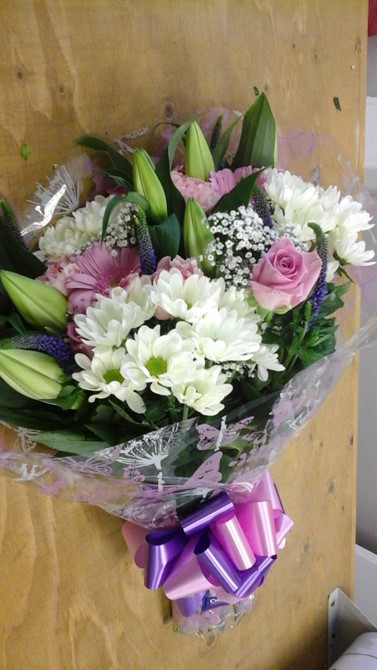 Achievement congratulation aqua gift boxes Bristol florist CB3